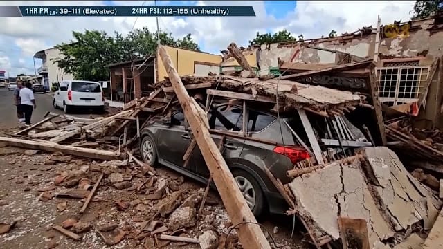 巴拿马强震波及约2130人 政府宣布紧急状态