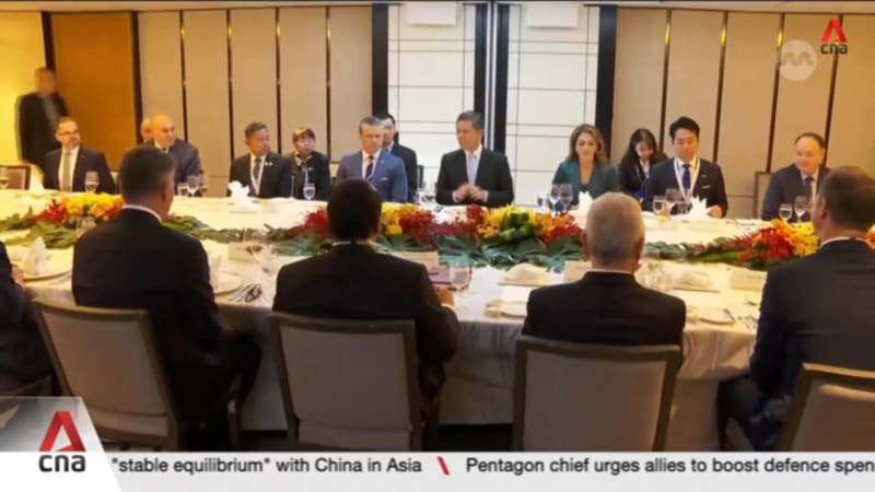 Defence leaders stress long-term commitment to security cooperation at Shangri-La Dialogue