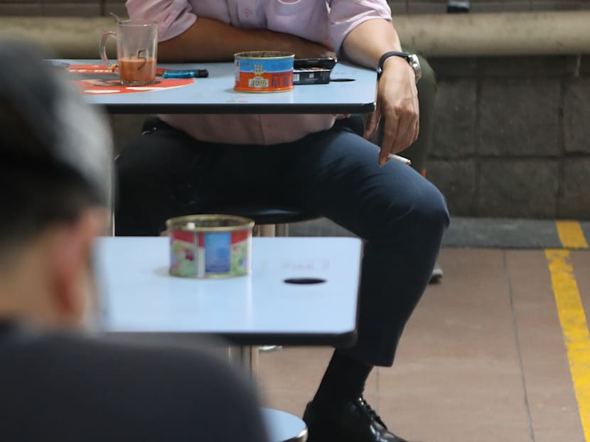 Smoking corners at food centres to decrease over time: NEA