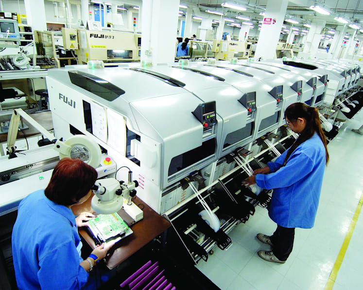 Manufacturing activity shrank in April — but at a slower pace