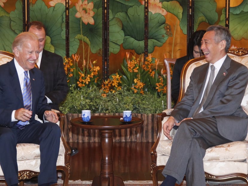 The Bidens visit Singapore