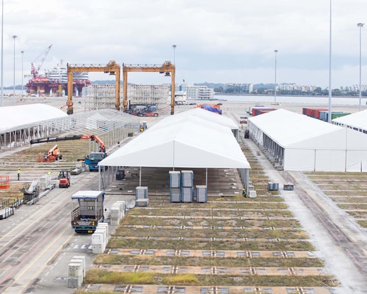 Tanjong Pagar Terminal being prepared as potential isolation facility for Covid-19 patients: MND