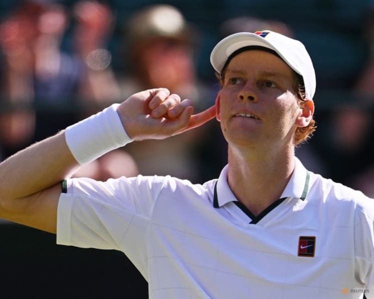 Sinner beats the heat and breezes past Brooksby into Wimbledon fourth round