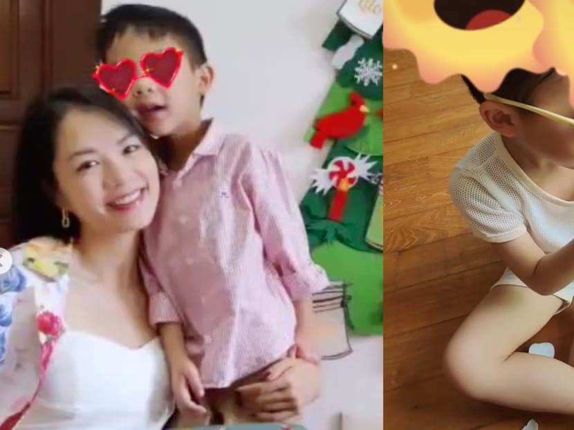 Son Of Ex Mediacorp Actress Tracy Lee Shows Off His Live Stream Selling Skills In Adorable Video Filmed By Mum
