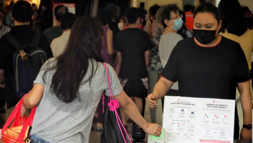 TraceTogether check-in not required at most stores in malls, but some retailers want it as extra precaution