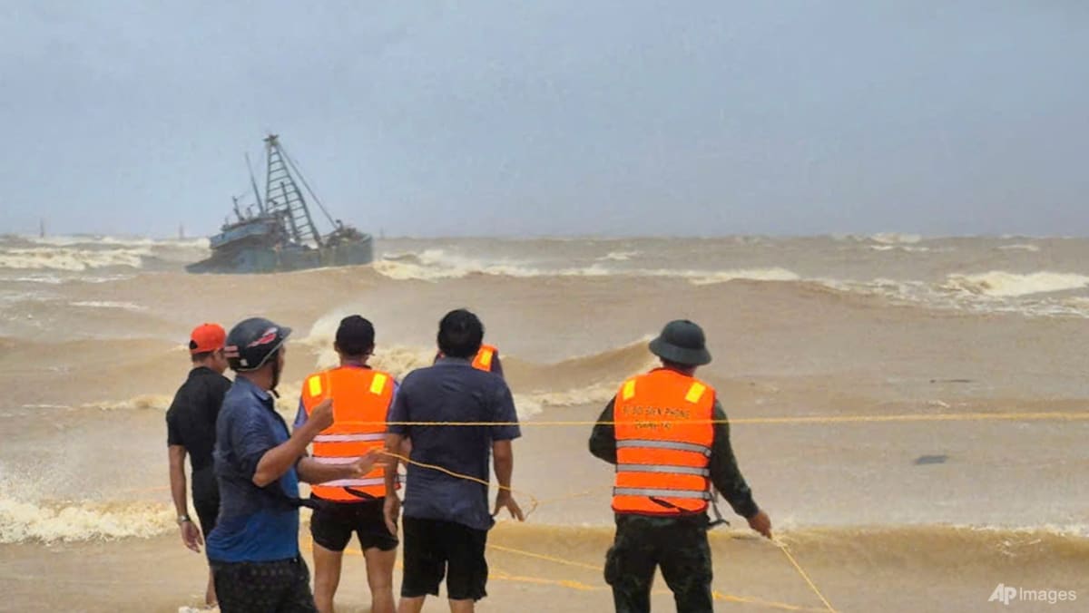 Two dead and 17 missing as Typhoon Bualoi makes landfall in Vietnam Two dead and 17 missing as Typhoon Bualoi makes landfall in Vietnam