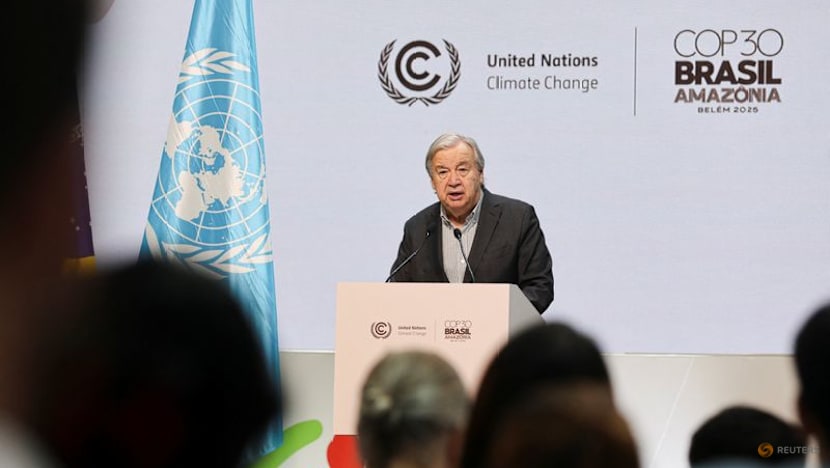 UN chief pushes COP30 for deal on roadmap away from fossil fuels