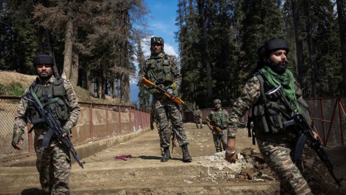 Indian army chief in Kashmir as rising tensions with Pakistan spook markets