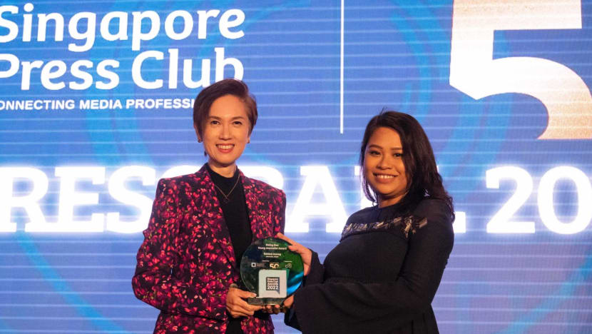 TODAY's Nabilah Awang bags 'rising star' prize at inaugural Singapore Press Club Awards