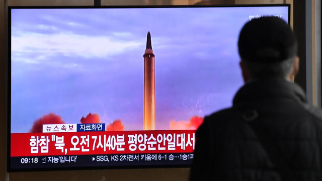 我国强烈谴责朝鲜射洲际弹道导弹