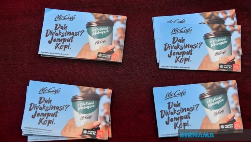 McDonald's M'sia tawar 3 juta cawan kopi percuma kepada individu lengkap divaksin