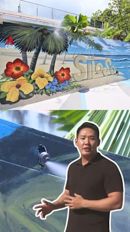 Sentosa to introduce 10 cooling rest stops by 2030 to help visitors beat the heat  
