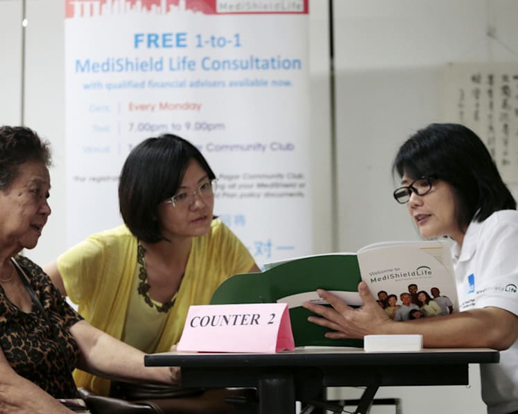 Free consultations on MediShield Life at 39 locations islandwide