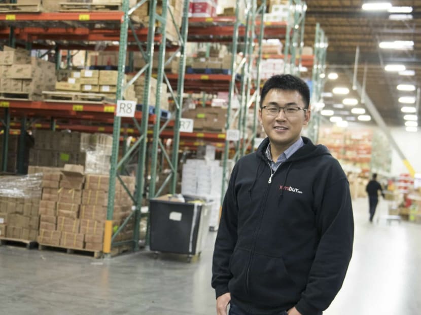 Mr Alex Zhou, chief executive of US-based e-commerce site Yamibuy.