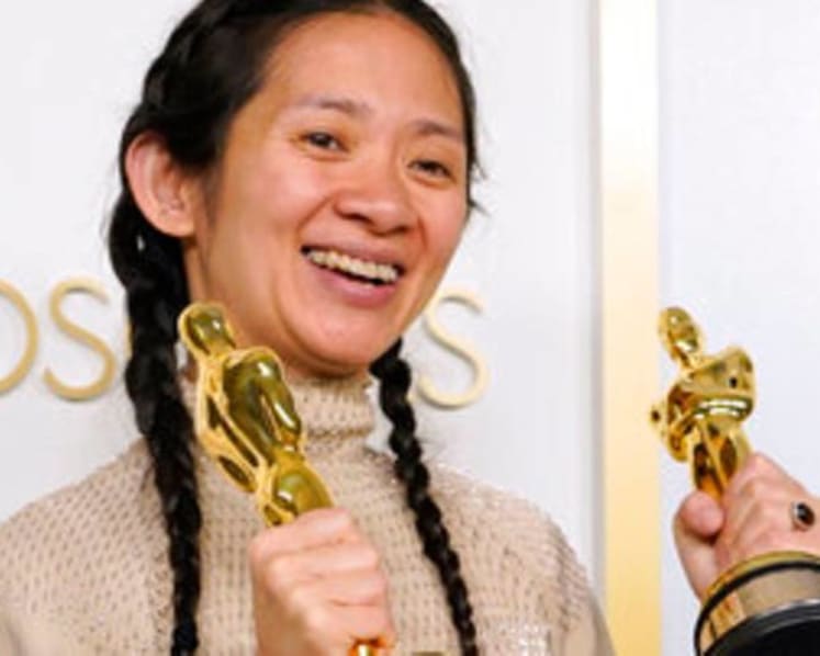 It was a socially distanced Oscars 2021: Nomadland, Chloe Zhao and a red carpet