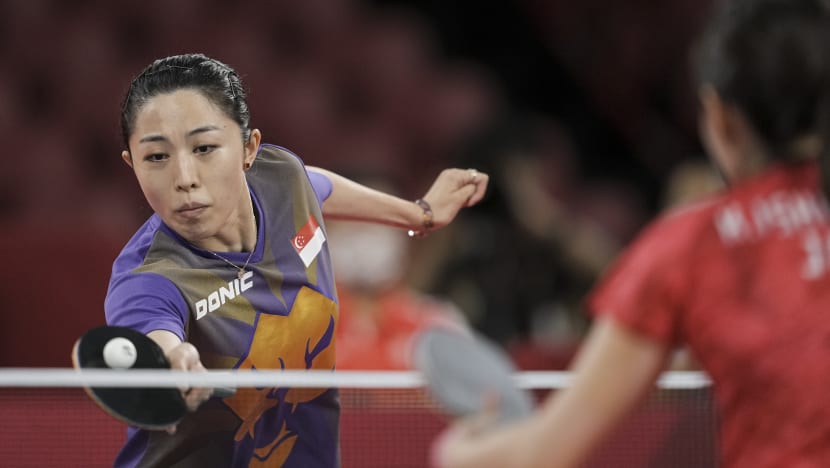 Table tennis: Singapore's Yu Mengyu beats Japan’s Ishikawa to book Tokyo Olympics semi-final spot