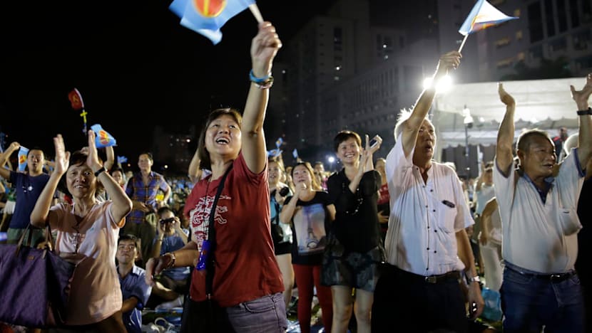 WP holds its second GE2015 rally