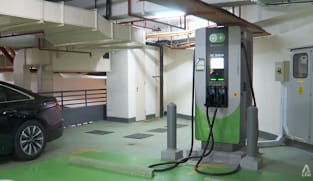 EV fast chargers to be deployed at 6 HDB car parks, 2 sports centres