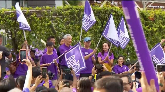 紫色行动迈入第十年 吸引逾1万人参与