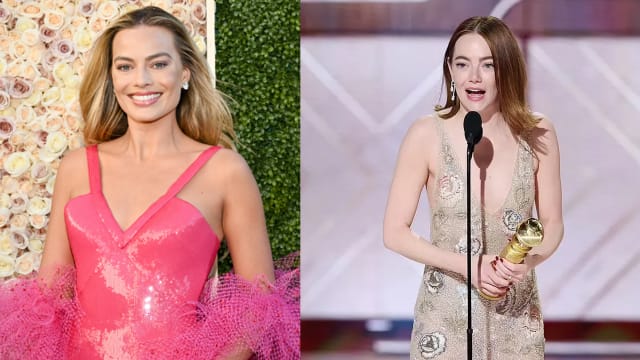 “Barbie”Margot Robbie不敌Emma Stone　无缘封金球奖影后