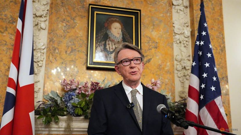 Britain sacks Mandelson as US ambassador over Epstein links