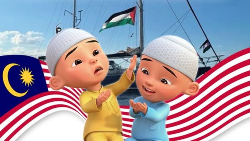 Ini doa Upin dan Ipin untuk misi Global Sumud Flotilla yang dibajak Israel