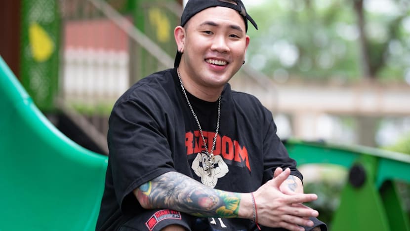 Once a gang 'monster', this tattooed bodybuilder aims to build a gym community for everyone