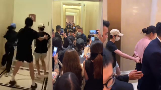 狂迷追至厕所不罢休  全红婵澳门被堵吓哭