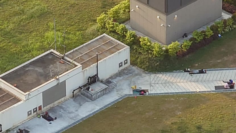 #trending: Netizens express concern over viral post claiming migrant workers slept overnight in the open near work site