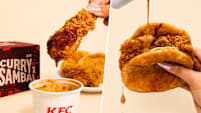 Fried Chicken, Curry & Prata Come Together In KFC S’pore’s Indulgent Prata Zinger Burger 