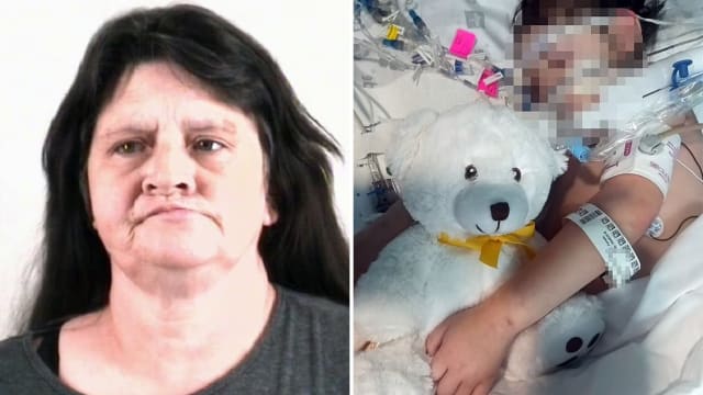将除油剂注入胃管 美国妇因毒害七岁孙女被捕