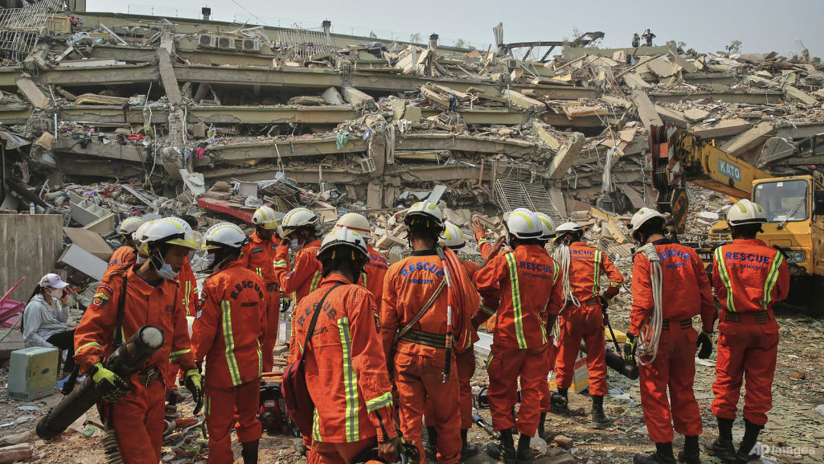 ‘Not sure of their chances of survival’: Rescue workers in quake-hit Myanmar race against time ‘Not sure of their chances of survival’: Rescue workers in quake-hit Myanmar race against time
