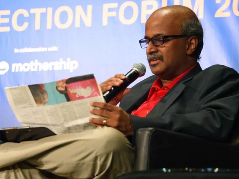 Dr Paul Tambyah at the NUSS Pre-General Election Forum 2020.