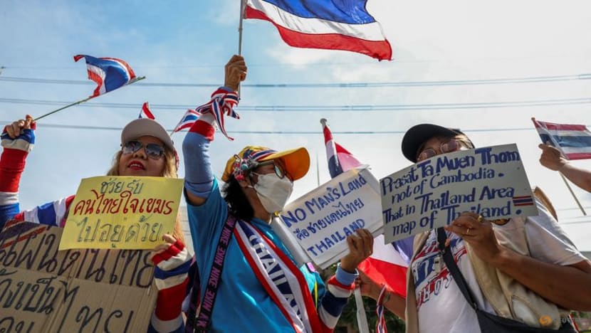 Thailand and Cambodia reinforcing troops on disputed border after May skirmish, Thai minister says Thailand and Cambodia reinforcing troops on disputed border after May skirmish, Thai minister says
