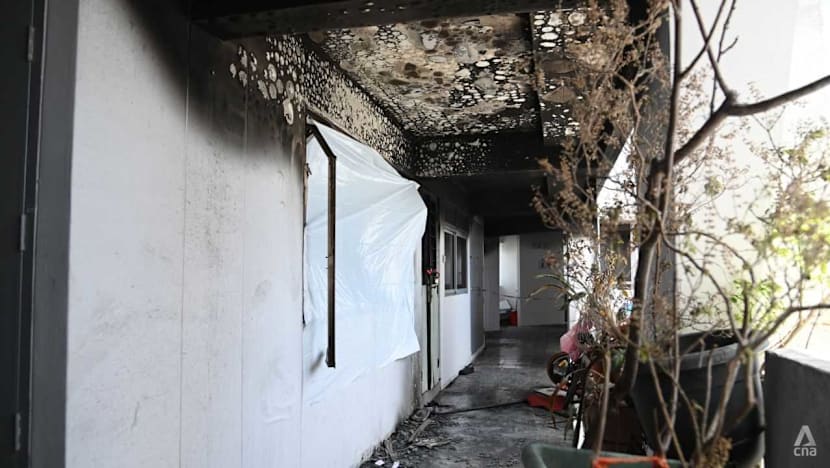 One person dead, one taken to hospital after fire at Choa Chu Kang flat