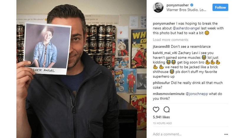 Asher Angel joins Shazam! movie
