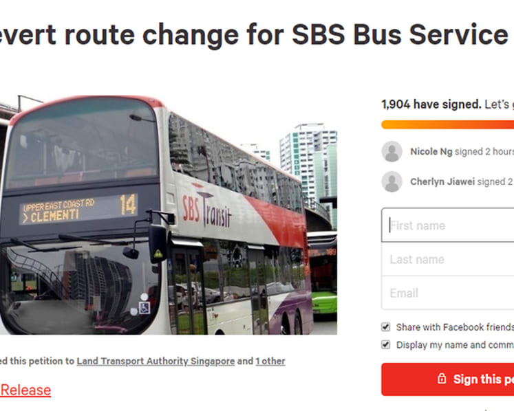 Petitioners voice concerns about bus route change that will skip school stops along Dover Road