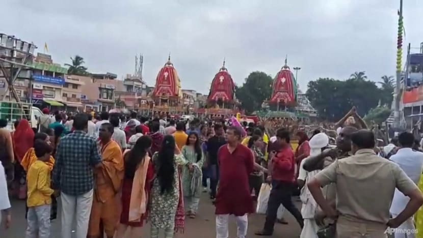 Festival stampede kills three near Indian temple Festival stampede kills three near Indian temple