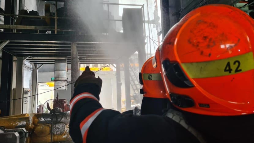 Fire breaks out at Tuas industrial unit, 10 injured