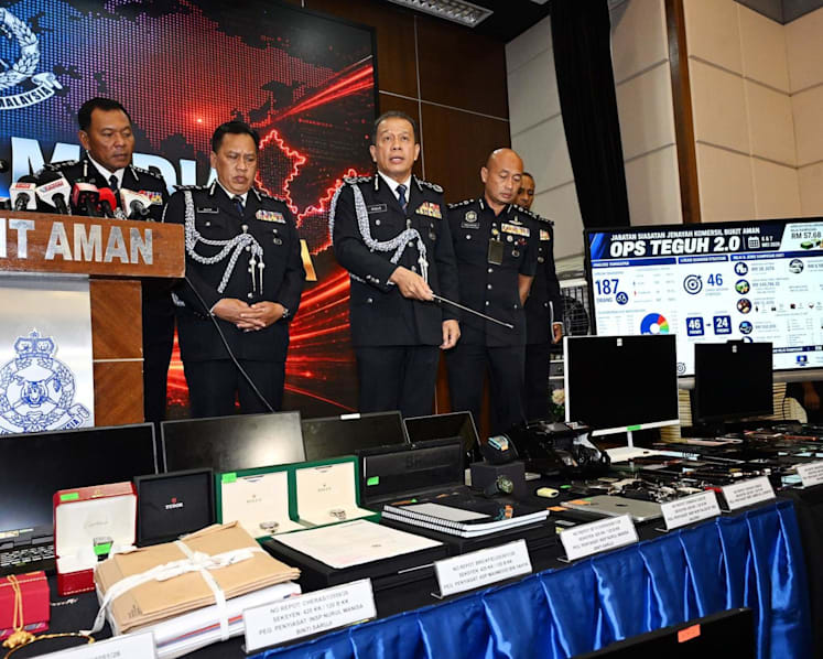 Malaysia’s visa-exemption policy being exploited by global scam rings, says police chief after US$14.7m raids
