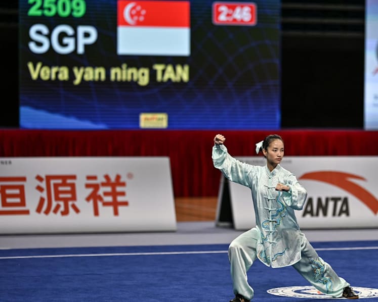 Singapore's wushu exponents shine on home soil with five golds at World Taijiquan Championships