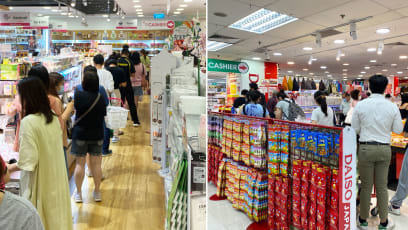 Daiso S’pore Fanatics Rush To Stock Up Ahead Of Announced Price Hike On May 1