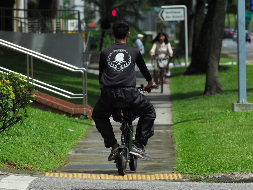 It has been more than six weeks since a ban on the riding of electric scooters on footpaths took effect, but riders of these personal mobility devices (PMDs) are still zipping around on footpaths in significant numbers. It has been more than six weeks since a ban on the riding of electric scooters on footpaths took effect, but riders of these personal mobility devices (PMDs) are still zipping around on footpaths in significant numbers.