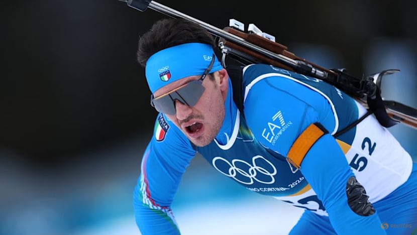 Italy's Giacomel has heart operation after pulling out of 15-km biathlon mass start race