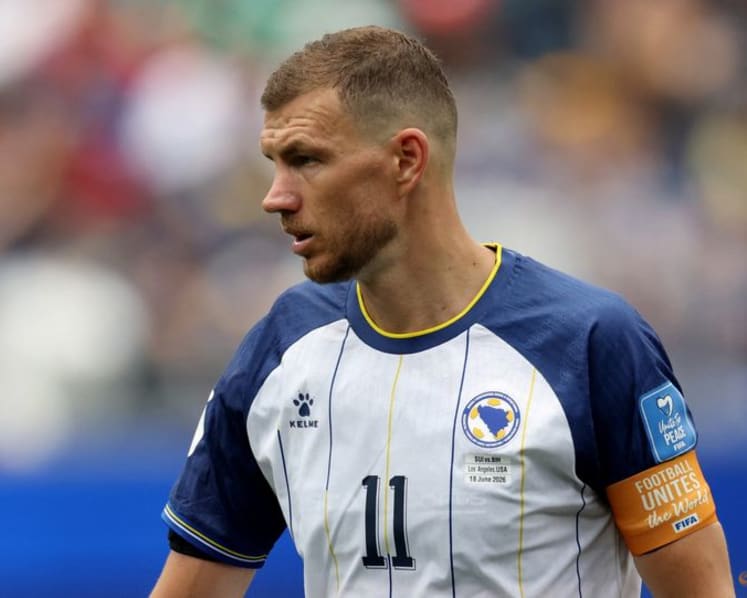 Dzeko set to make 150th Bosnia appearance in Qatar clash