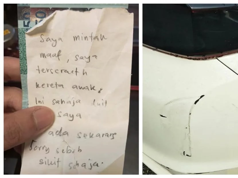 Mr Niezam returned the money to the driver after she contacted him on Facebook.