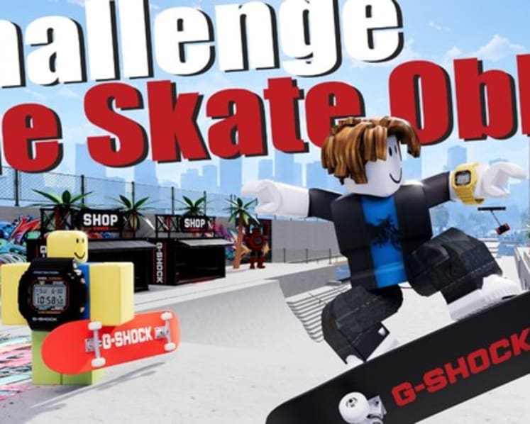 Casio to Bring New G-SHOCK Brand Experiences to Young People on Roblox