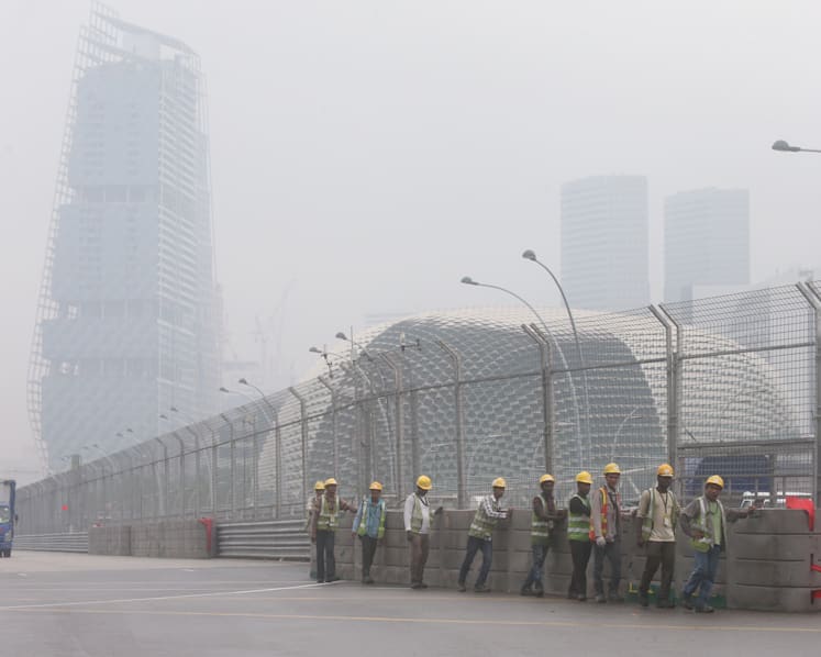 NEA scotches rumour of cloud seeding for F1 weekend