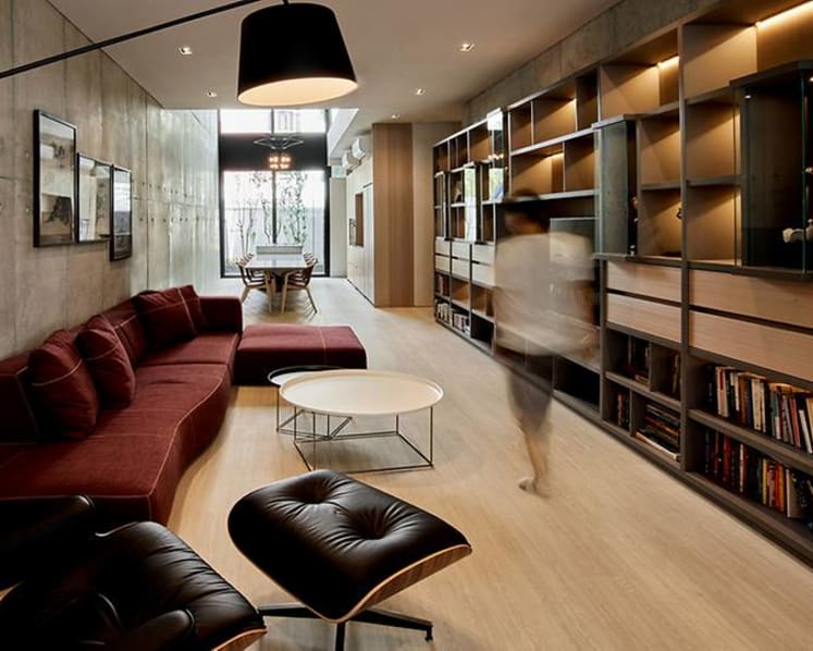 How one Singapore architect made this narrow, inter-terrace house feel spacious