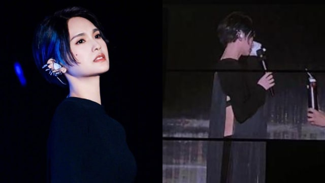 杨丞琳演唱会呛水失声　要中止演出遭拒崩溃